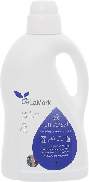 Жидкость для машинной и ручной стирки DeLaMark Universal 2 л